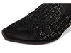 Corral C4106 Women's Black Silver & Crystals Ankle Boot with Zipper