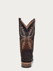 Men's Chocolate Brown Square Toe Tall Cowboy Boots Corral Boots C4023