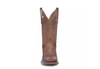 Men's Tan Square Toe Leather Cowboy Boot by Circle G L6293