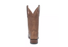 Men's Tan Square Toe Leather Cowboy Boot by Circle G L6293