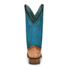 Women's Dress Brown Square Toe with Blue Shaft Z5099 ON SALE