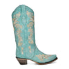 Corral Women's Cowboy Boots in Turquoise A4239 - Saratoga Saddlery & International Boutiques