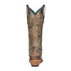 Corral Women's Turquoise Brown Cowboy Boots C3849 ON SALE