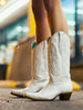 Corral Z5046 LD White Cowboy Boots Wedding Style SS25