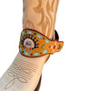 Cowboy Boot Accessories Leather Harness Boot Lassos Zuni Yellow Lucitano Miel-Boot Lassos