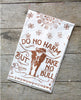 Do No Harm, Take No Bull Paisley Print Tea Towel WJG2132 Junk Gypsy