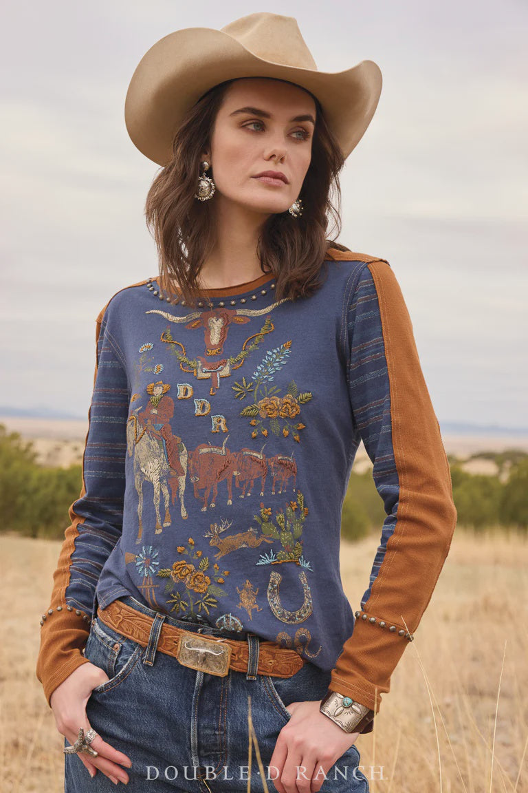 Double Star Ranch Double D Ranch All Across Texas Top T3972 SS24 – Saratoga Saddlery ...