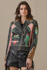 Double D Ranch C3415 Black Leather Jacket The Western Motel SS25