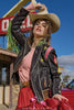 Double D Ranch Atomic Biker Leather Jacket Bronco C3425 SS25