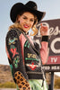 Double D Ranch Black Leather Jacket The Western Motel Limited Edition C3415