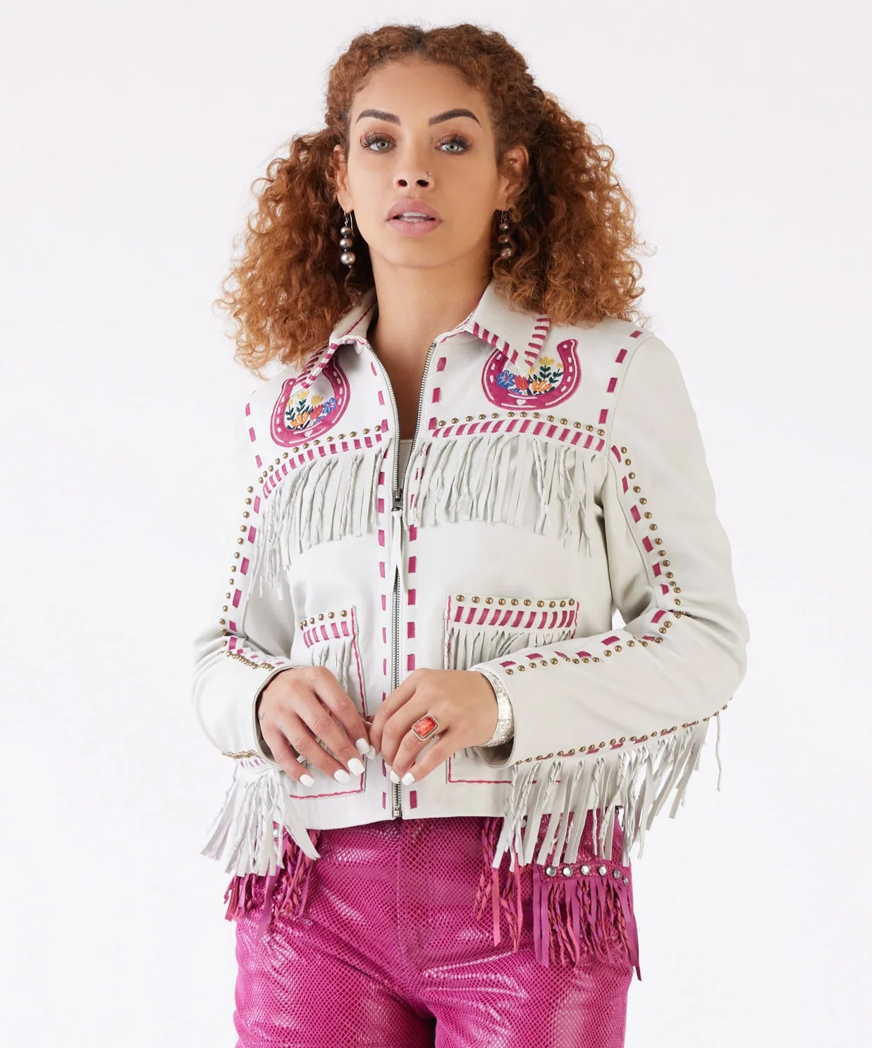 Double D Ranch C3317 Tame A Wild Heart Leather Jacket Limited