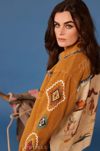 Jude Connally Georgia  Top Whimsey Parrot  SS23