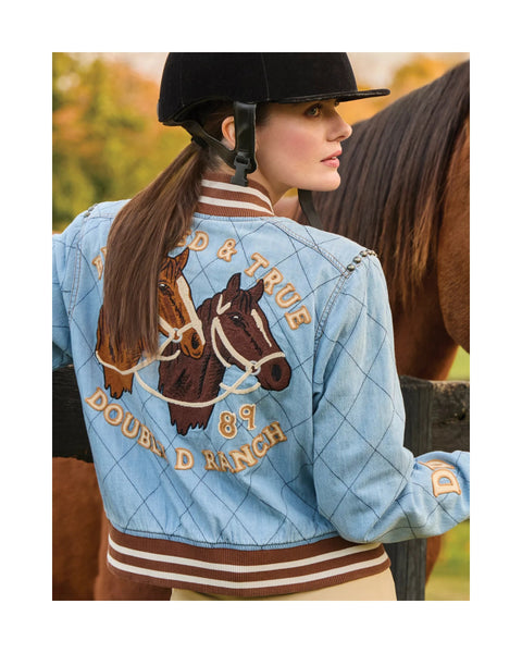Double D Ranch Denim Jacket, Branded and True