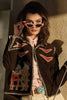 Double D Ranch Leather Suede Jacket Long Tall Texan Bronco Design C3427