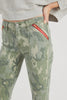 ETIENNE MARCEL Womens CAMO style JEANS red Zipper 31026