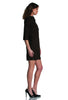 Etienne Marcel Classy Suede Leather Dress in deep brown EM7342SU