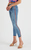 Etienne Marcel Full Red Side Zip Jeans light Blue EM1080