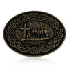 Faith in Him Christian Cowboy Buckle A1080C SS26