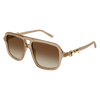 Gucci Horsebit Equestrian Sunglass Brown GG2052S-010