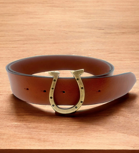 Lilo Horton Horseshoe Gold Buckle 131256 SS25