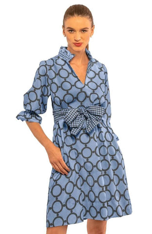 Gretchen Scott Women's Dress Twist & Shout Dress in  JDTSSS Stunning Stippling SS25