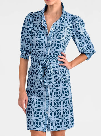 Gretchen Scott Women's Dress Twist & Shout Dress in  JDTSSS Stunning Stippling SS25