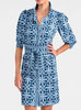 Gretchen Scott Dress Swagger Dress Ring Toss NAVY JDPSRT SS25