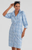 Gretchen Scott Dress Swagger Dress Ring Toss Periwinkle JDPSRT SS25