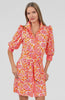 Gretchen Scott Dress Swagger Dress- Smell The Roses Orange/Pink JDPSSM SS26