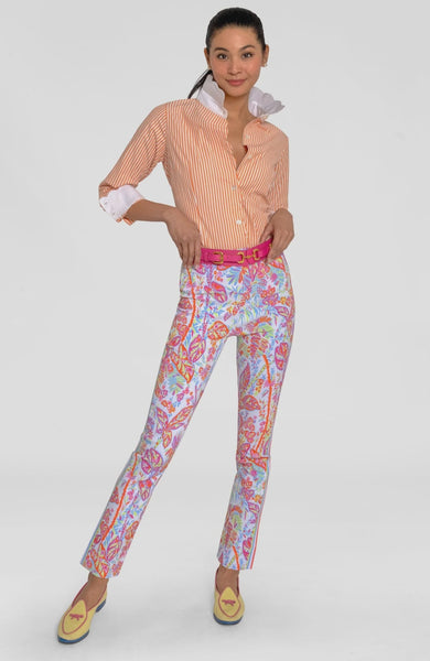 Gretchen Scott  Gripeless Pull On Pants Vintages Vines Brights PAEQVV SS26