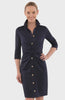 Everyday Elegance 4-Way Stretch Dress in Navy Gretchen Scott Twist & Shout JDTSSO