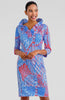 Gretchen Scott Ruffneck Dress 3/4 Sleeve - Grand Bazaar JDRNGB