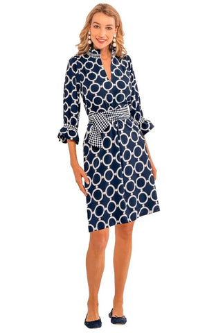 Gretchen Scott Women's Dress Twist & Shout Dress in  JDTSSS Stunning Stippling SS25