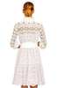 Gretchen Scott Little Bo Peep Dress in White  La Di Da