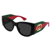 Gucci Sunglass Black-Green-Grey GG2115S-001 SS26