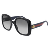 Gucci Sunglass GG0713S-001 Black Green Red SS24