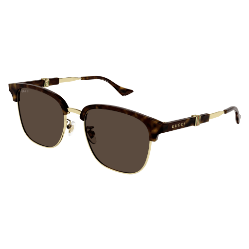 Gucci Sunglasses Ray Ben Style GG1499SK-002 Havana Gold with