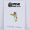 Horse Trumpet Derby Lapel Pin