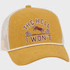 I Won't Trucker Hat 120422 SS25