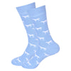 Barrel Down South - Faire Light Blue Paddock Socks SO-1301