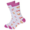 Barrel Down South-Faire Down The Stretch Socks Pink SO-1024