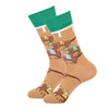 Barrel Down South-Faire Off To The Races Derby Socks SO-1413