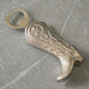 Handicrafts Nickel Etched Cowboy Boot Bottle Opener 71411