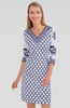 Gretchen Scott Crab Soup Dress  JDBVCS - Navy SS25