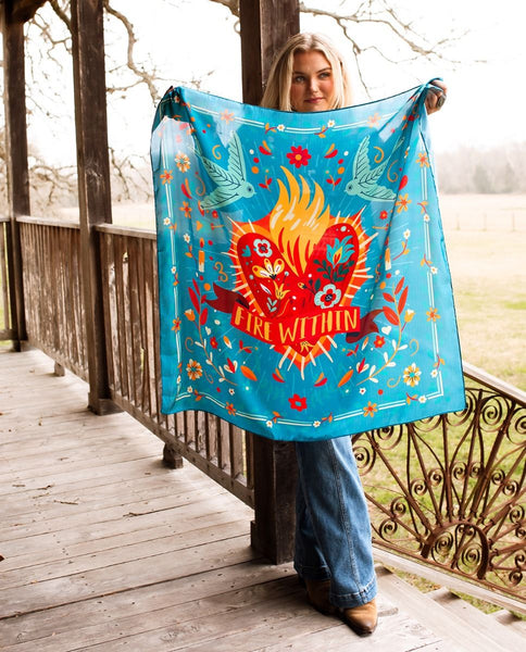 JG Fire Within Scarf SS26