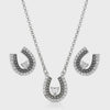 Montana Silversmith Lovely and Lucky Horseshoe Jewelry Set JS6307 FW26