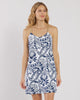 Jude Connally Bailey Somerset Navy & White Slip Dress 101198