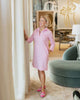 Jude Conally Finley Cotton Shirting Dress in Cotton Stripe Peony 144192 SS25