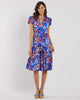 Women's Blue, Red & White Dress by Jude Connally Libby Made in USA