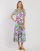 Jude Connally Maxi Portia Dress Palm Royale White ON SALE!